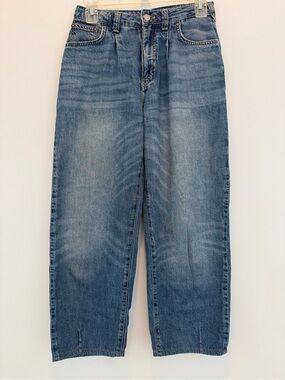 Anthropologie Pilcro The Breaker, Women's Barrel Jeans, Size 25
